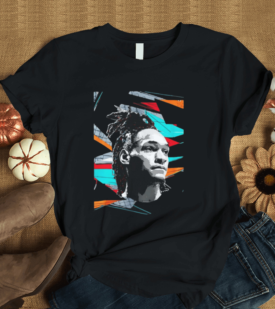 Devin Vassell San Antonio Spurs NBA Big Face Player T-Shirt