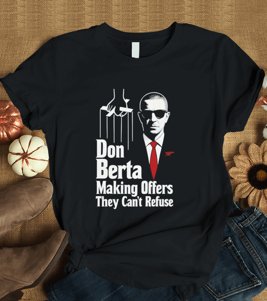 Don Berta Making Offers Arsenal Godfather 2026 T-Shirt