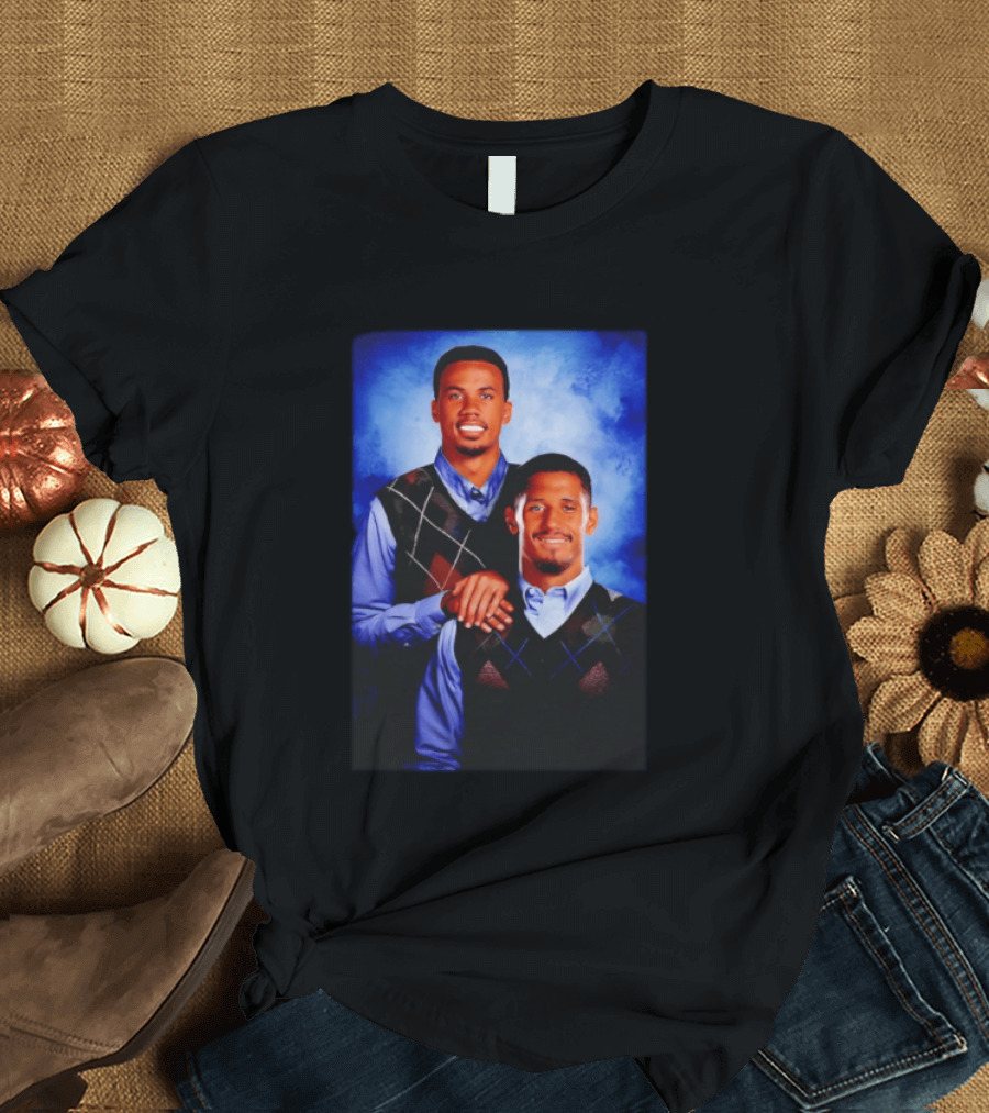 Arsenal FC Gabriel Magalhaes William Saliba Step Brothers Argyle Sweater Vest T-Shirt