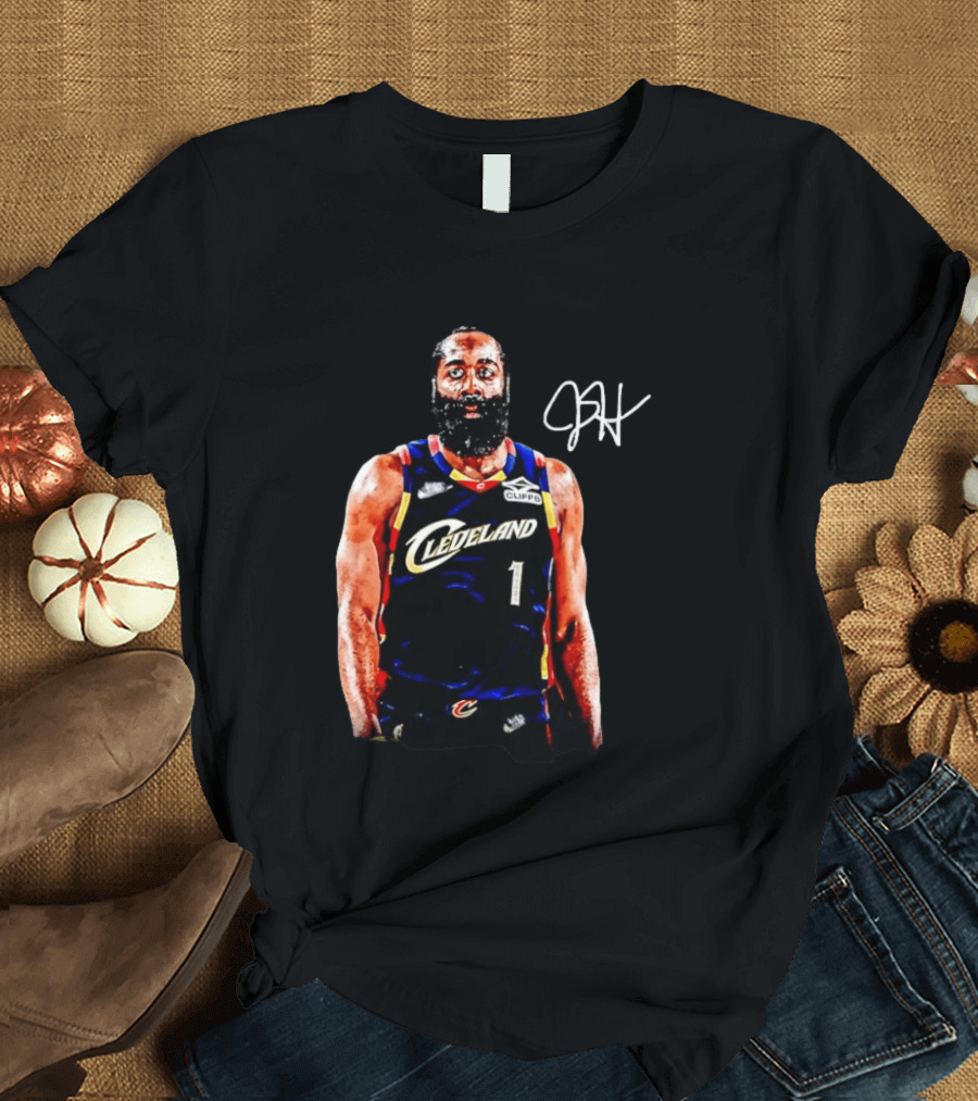 Cleveland Cavaliers James Harden 1 Basketball Jersey T-Shirt