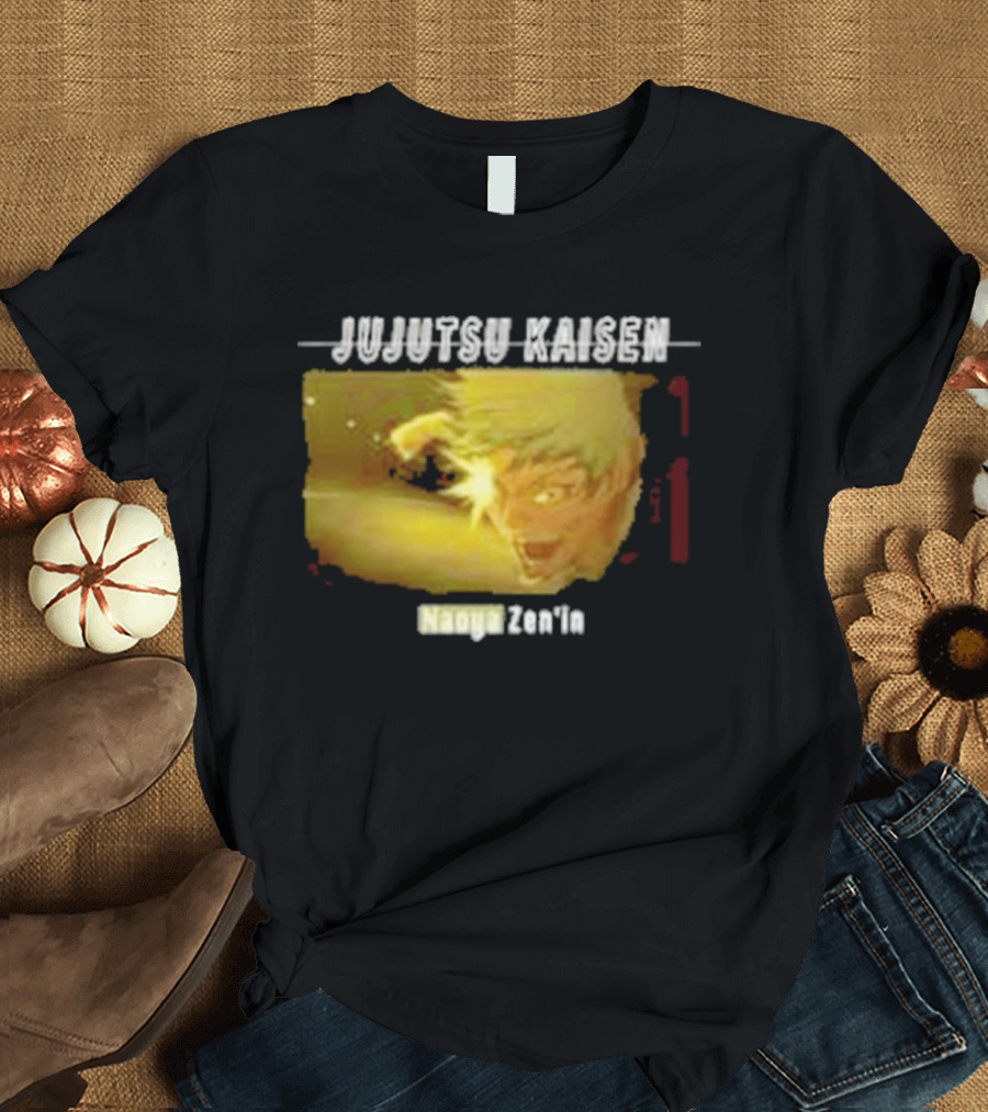 Naoya Zenin Character Jujutsu Kaisen Anime Series T-Shirt
