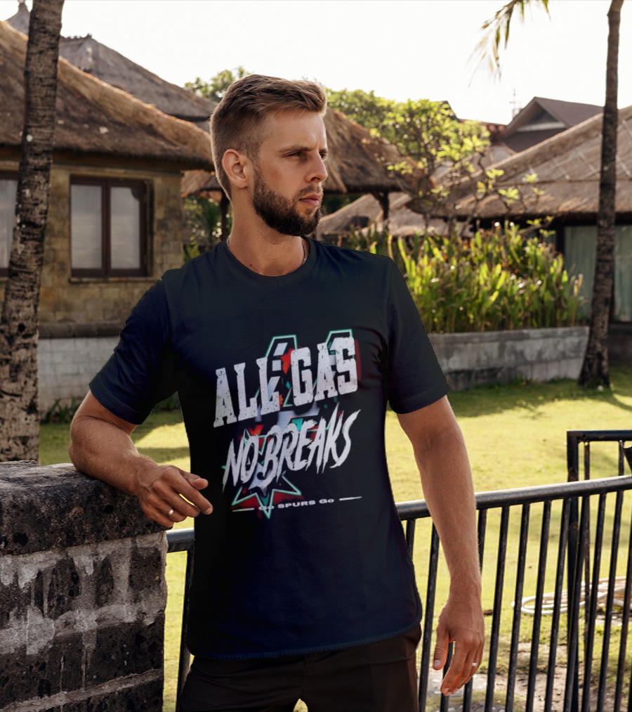 San Antonio Spurs All Gas No Breaks NBA 2023 T-Shirt