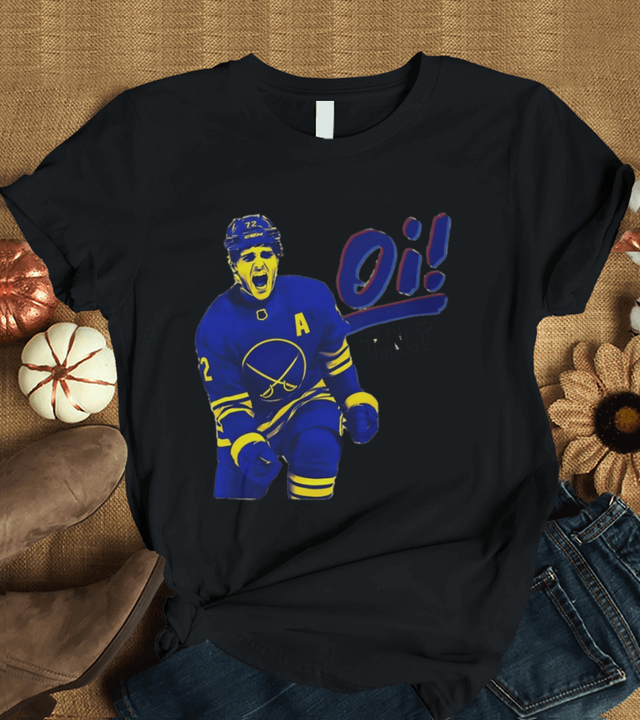 Buffalo Sabres Tage Thompson TNT Oi NHL Hockey Player 2026 T-Shirt