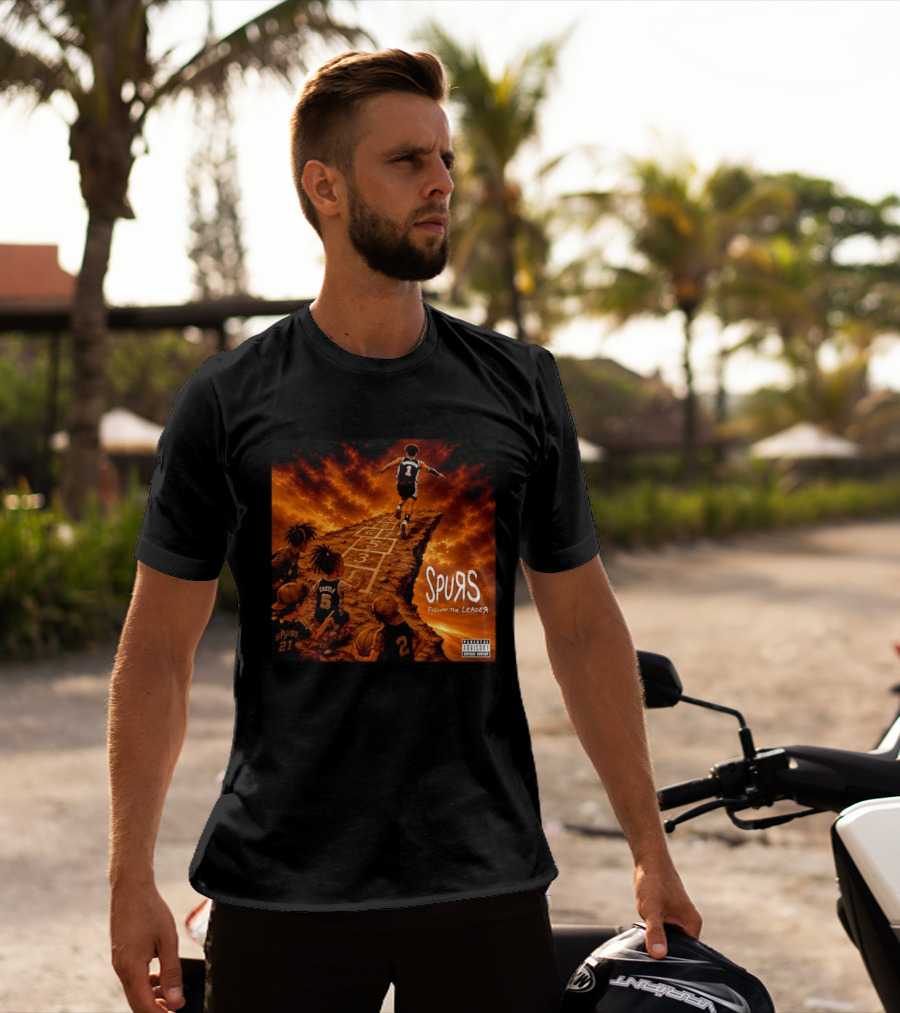 Victor Wembanyama Spurs Follow The Leader San Antonio NBA T-Shirt