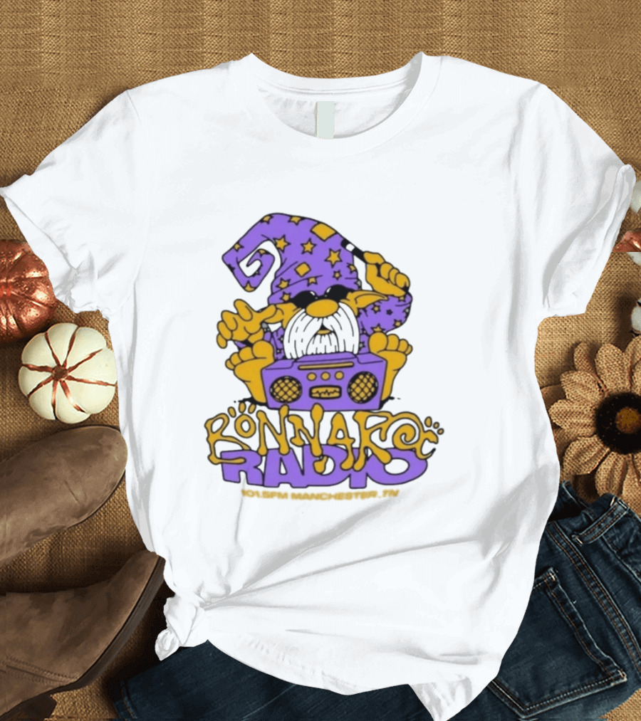 Bonnaroo Roo Radio Tour 2026 Wizard Boombox Magic T-Shirt
