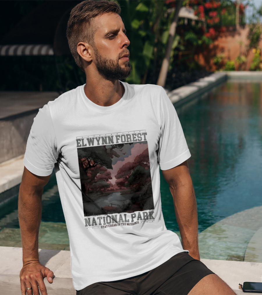 Elwynn Forest National Park Stay Clear Of The Murlocs Scenic Adventure T-Shirt