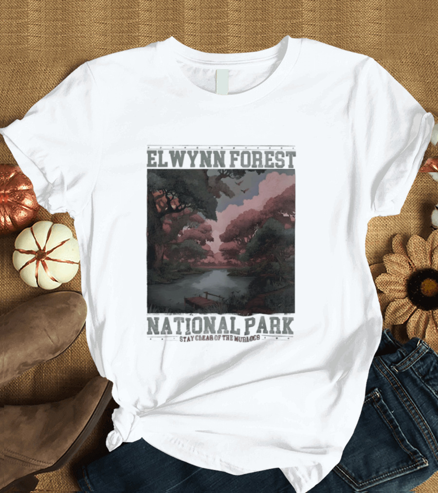 Elwynn Forest National Park Stay Clear Of The Murlocs Scenic Adventure T-Shirt
