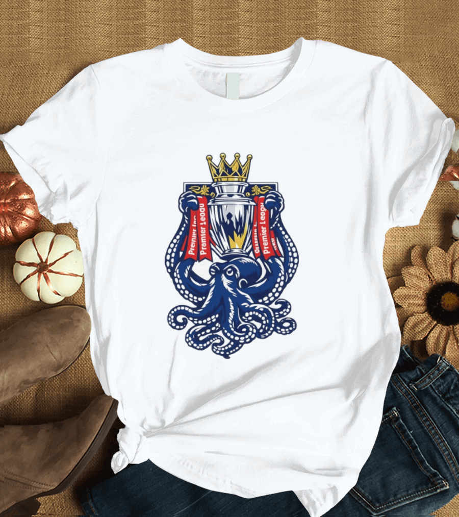 Octopus Holding Premier League Trophy Arsenal 2026 T-Shirt