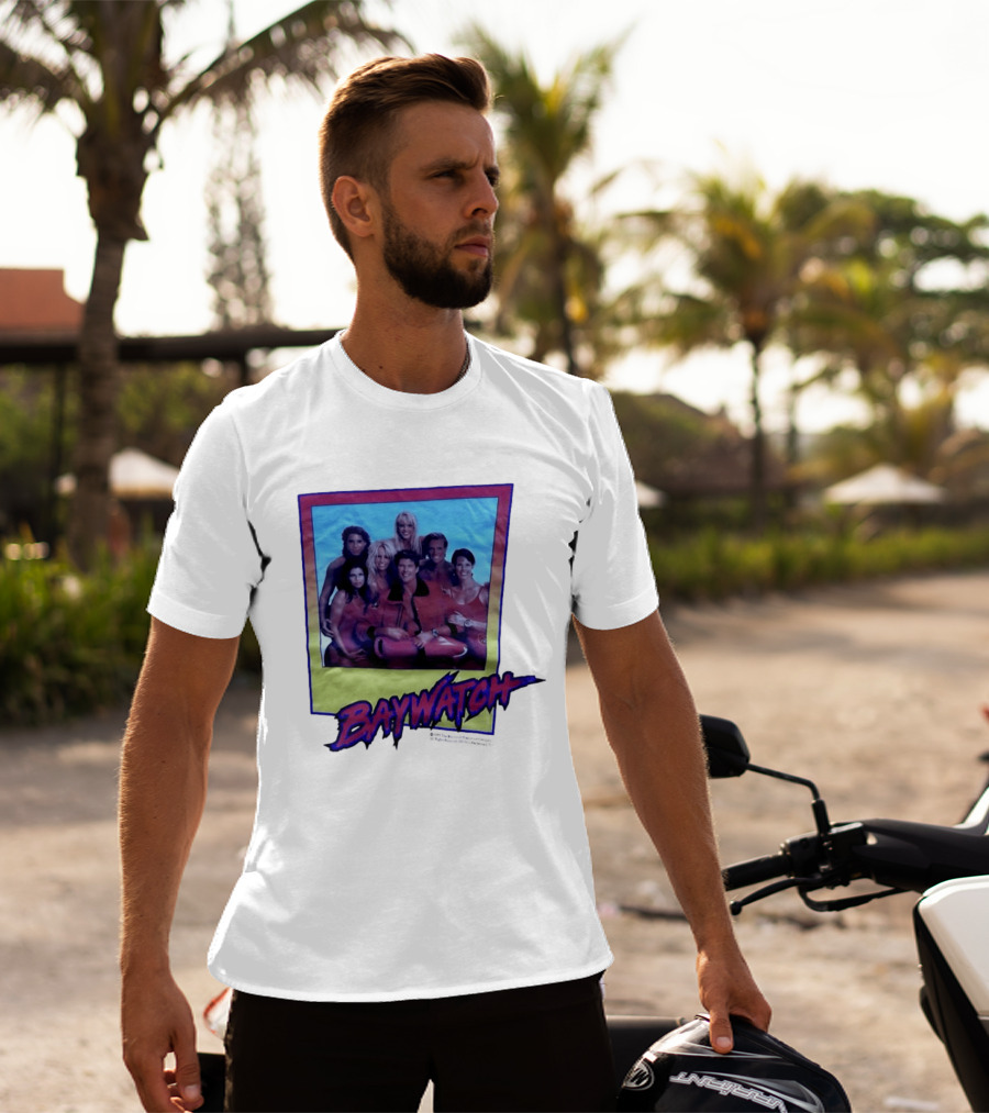 Bay Cast Photo Retro Style Shay Mitchell 1995 T-Shirt