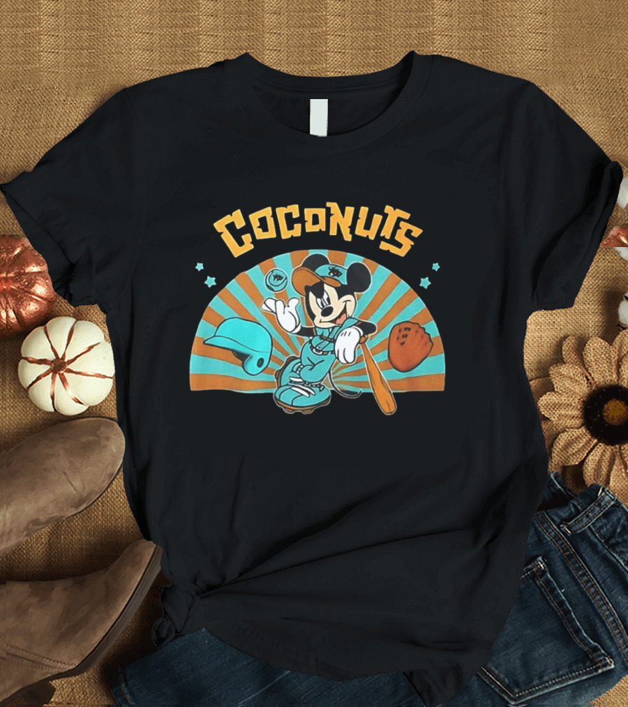 Coconuts Baseball Mickey Mouse Batting Gear 2026 T-Shirt