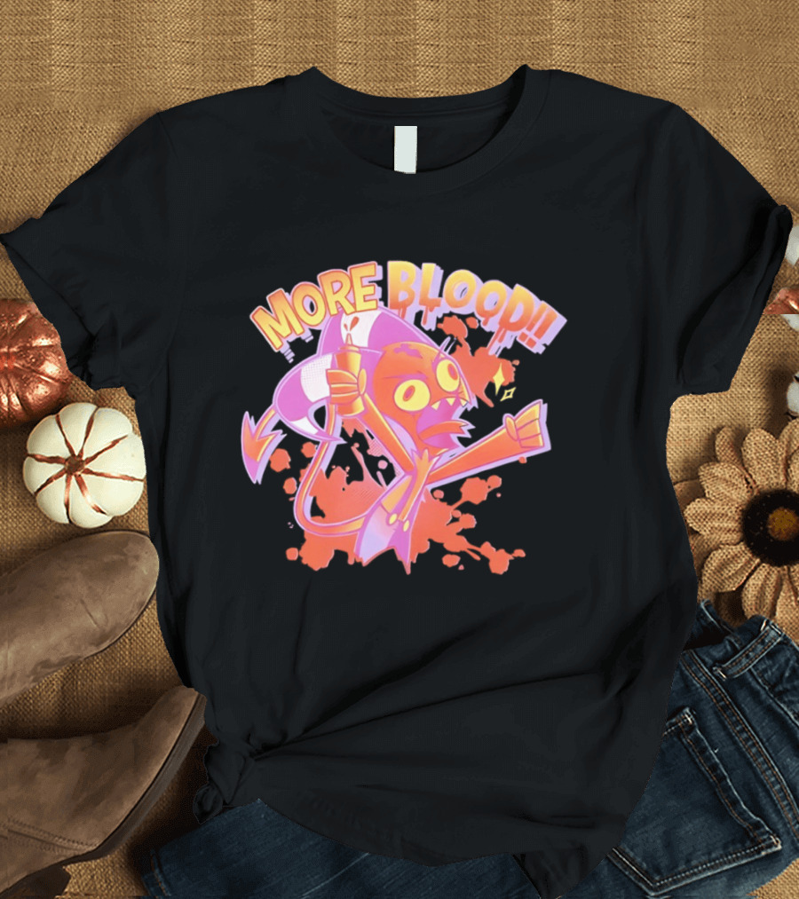 Helluva Boss More Blood Blitz Animated T-Shirt