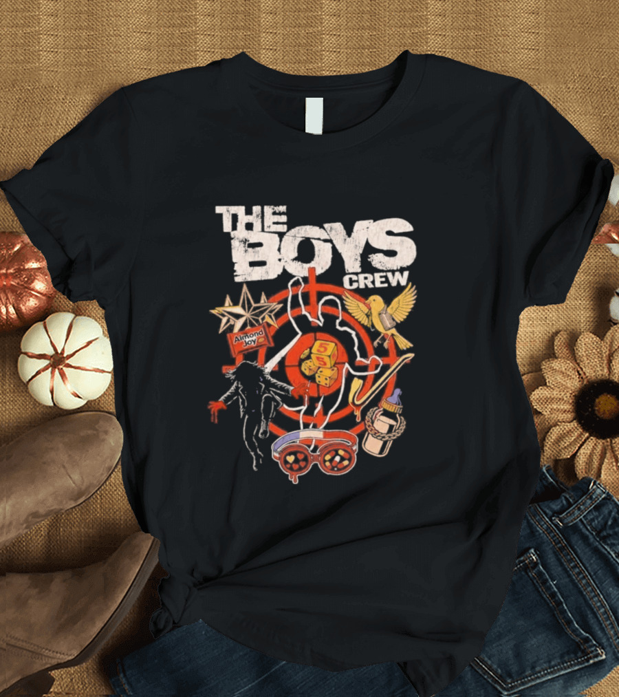 The Boys Crew 2026 Target Symbol With Iconic Superhero T-Shirt