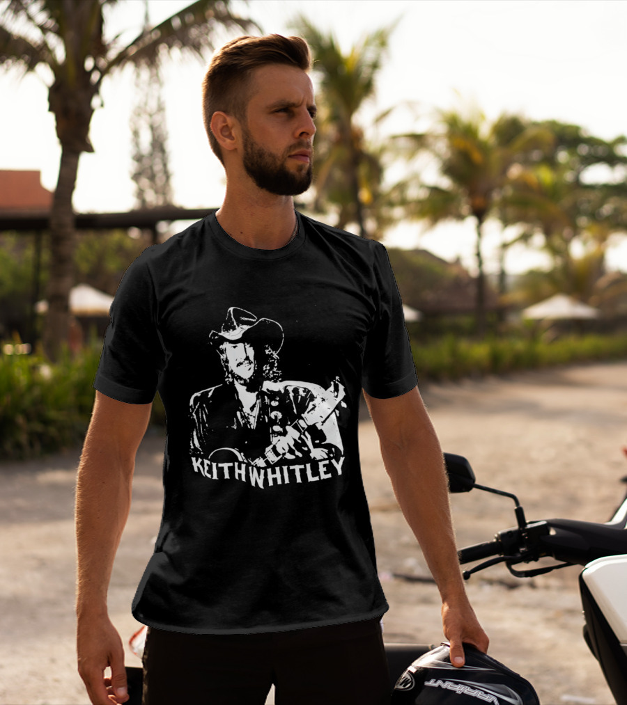 Keith Whitley Cowboy Hat Guitar T-Shirt