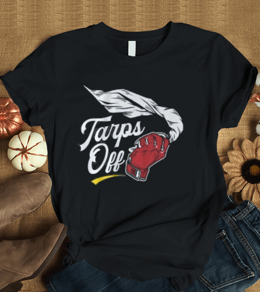 St. Louis Baseball Tarps Off Red Chair Sports Fan T-Shirt