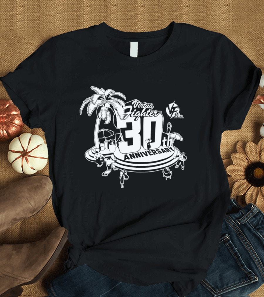 Virtua Fighter 30th Anniversary Palm Island Celebration T-Shirt