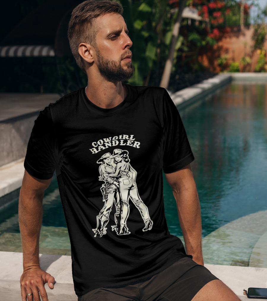 Cowgirl Handler Western Embrace Duo T-Shirt