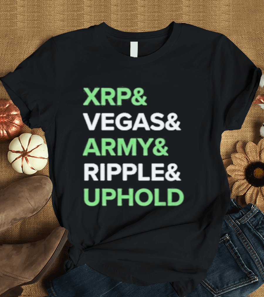 XRP Vegas Army Ripple Uphold 2026 T-Shirt