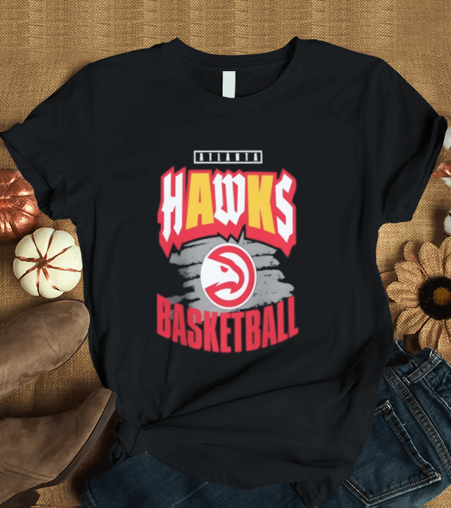 NBA 2026 Atlanta Hawks Basketball Game Night T-Shirt