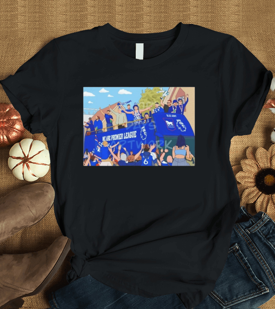 Ipswich Town Blue Army We Are Premier League Celebration Parade T-Shirt