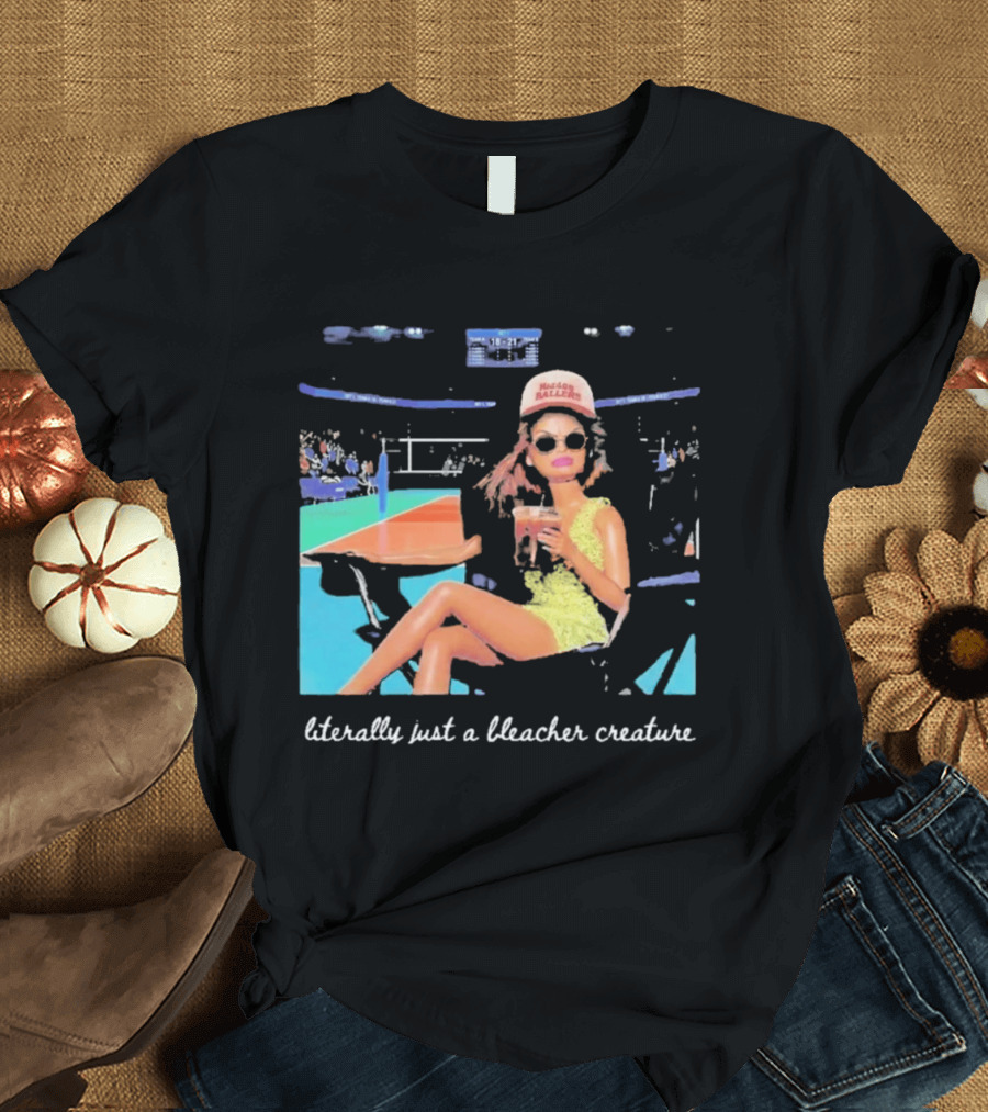 Barbie Maars Attack Volleyball Literally Just A Bleacher Creature T-Shirt