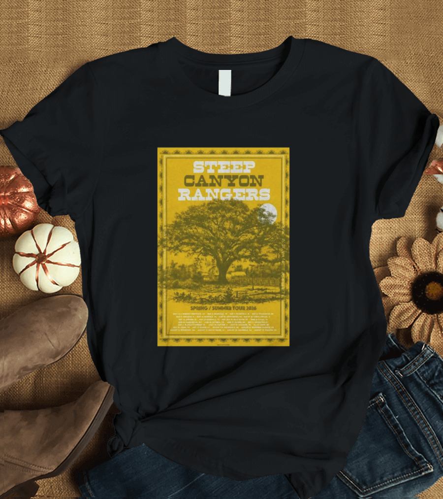 Steep Canyon Rangers Spring Summer Tour 2026 T-Shirt
