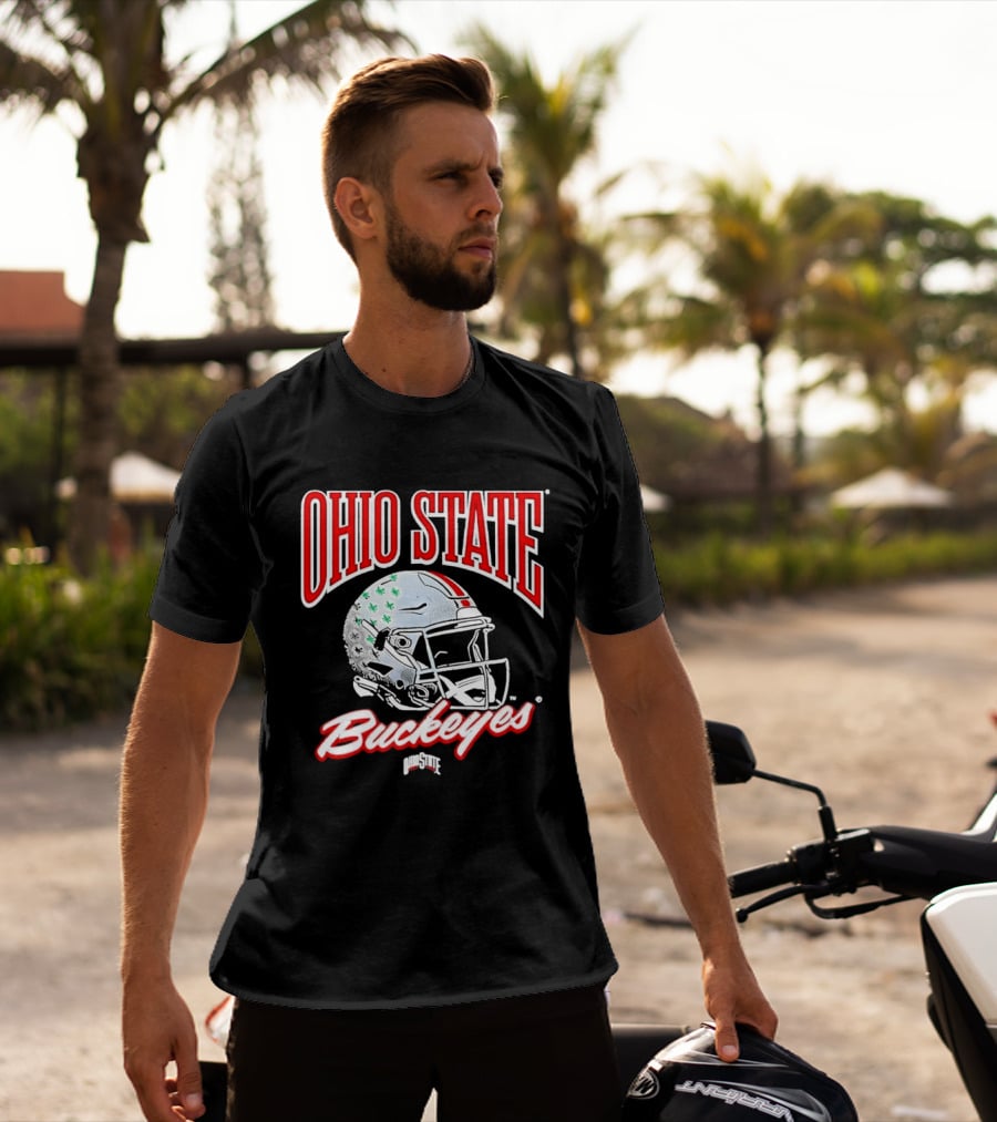 Ohio State Buckeyes Helmet Ncaa Football T-Shirt