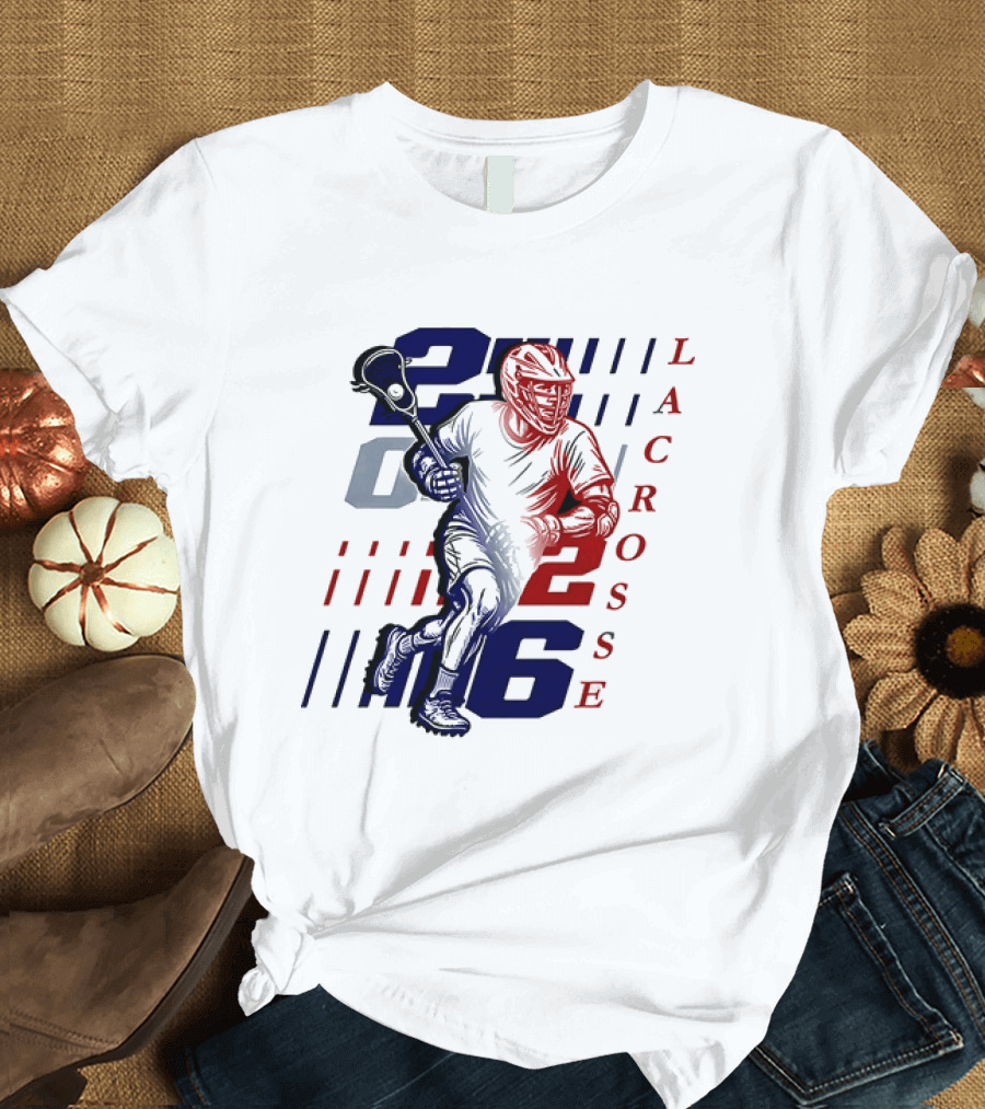 2026 Lacrosse Tournament Big Ten Championship Player Action T-Shirt