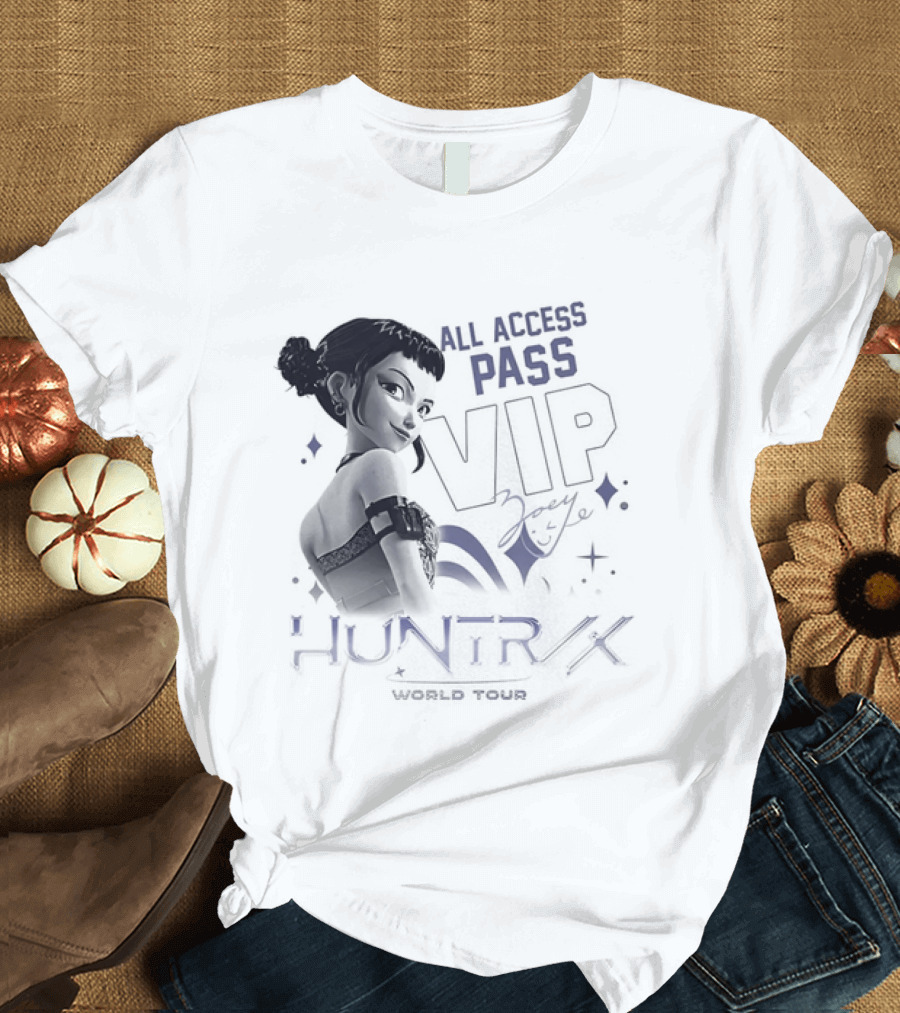 All Access Pass VIP KPop Demon Hunters Zoey T-Shirt