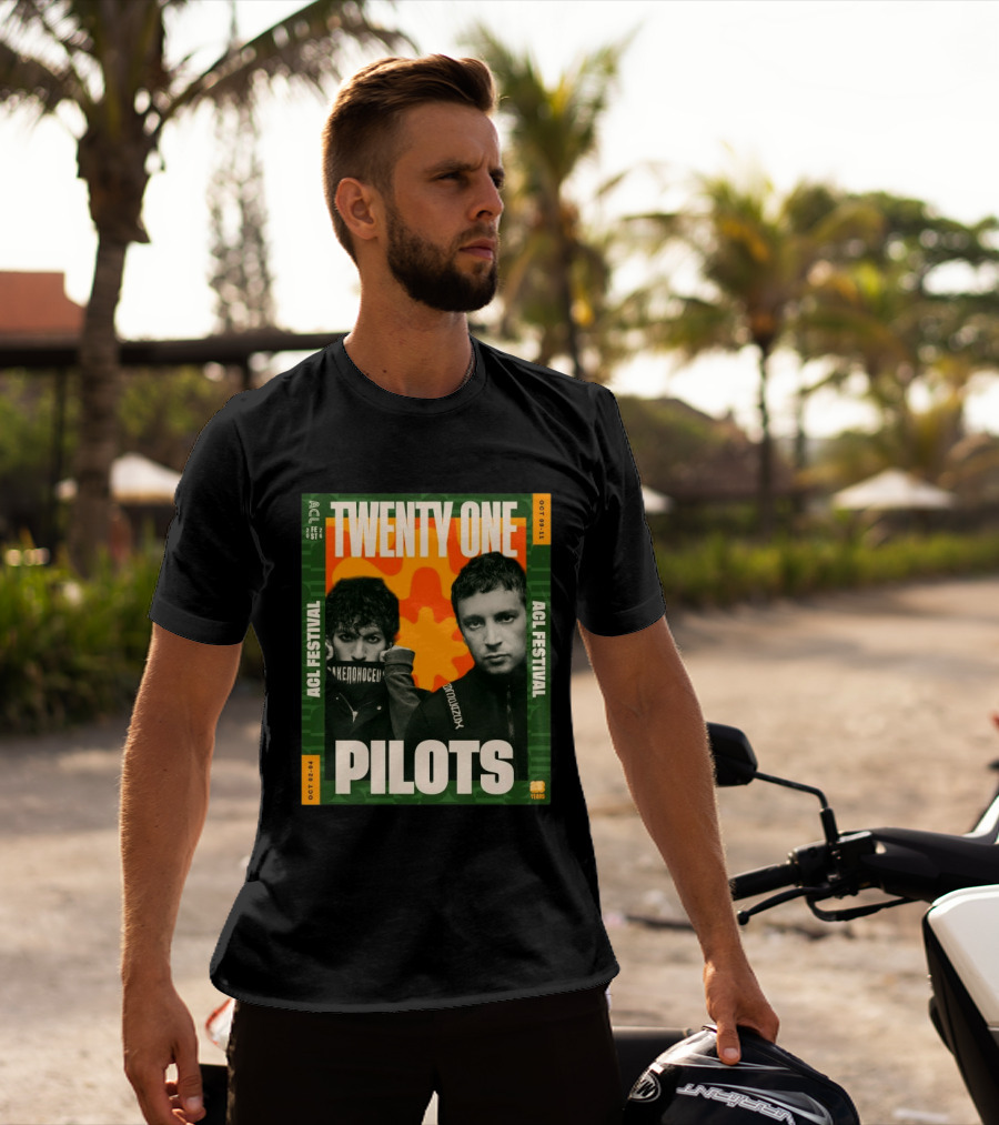 Twenty One Pilots ACL Festival October 2 4 And 9 11 2026 Event 21 Years T-Shirt