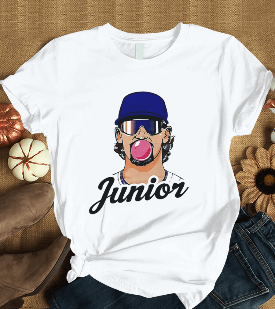 Junior Bubblegum Bobby Witt Jr Kansas City Royals Baseball T-Shirt