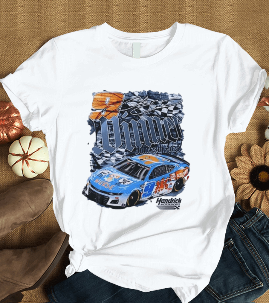 9 Chase Elliott Winner June 26th 2022 Hendrick Motorsports T-Shirt