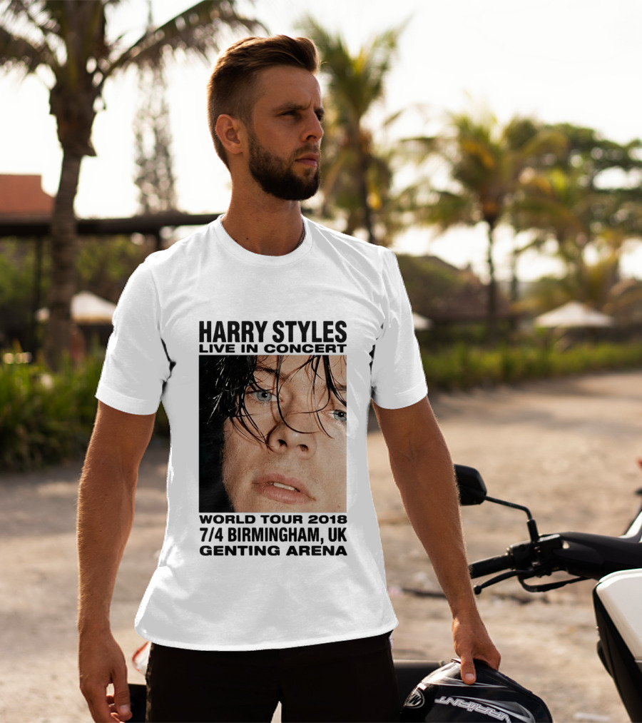 Harry Styles Live In Concert World Tour 2018 Birmingham UK Genting Arena T-Shirt