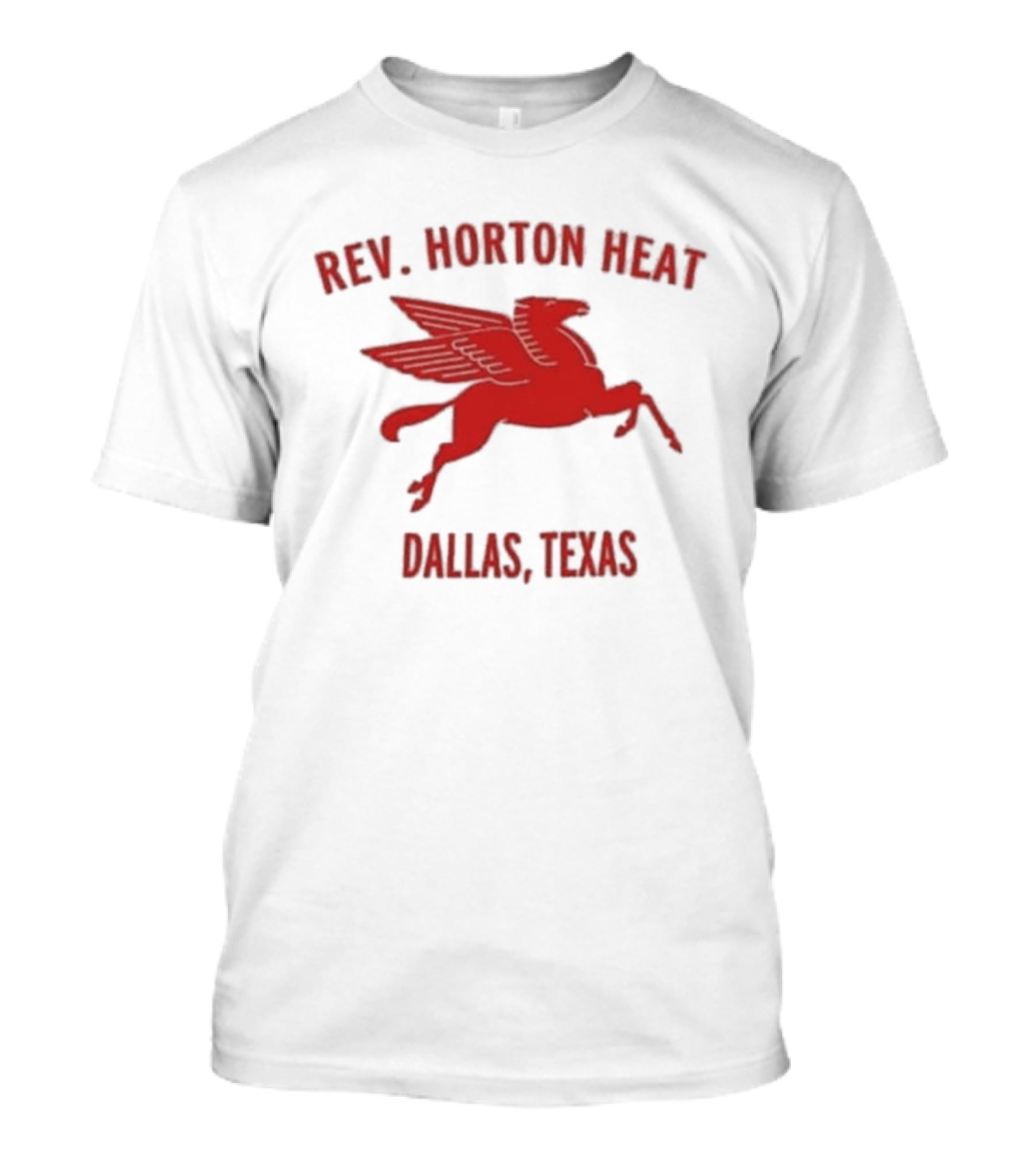 Rev. Horton Heat Dallas Texas Pegasus T-Shirt