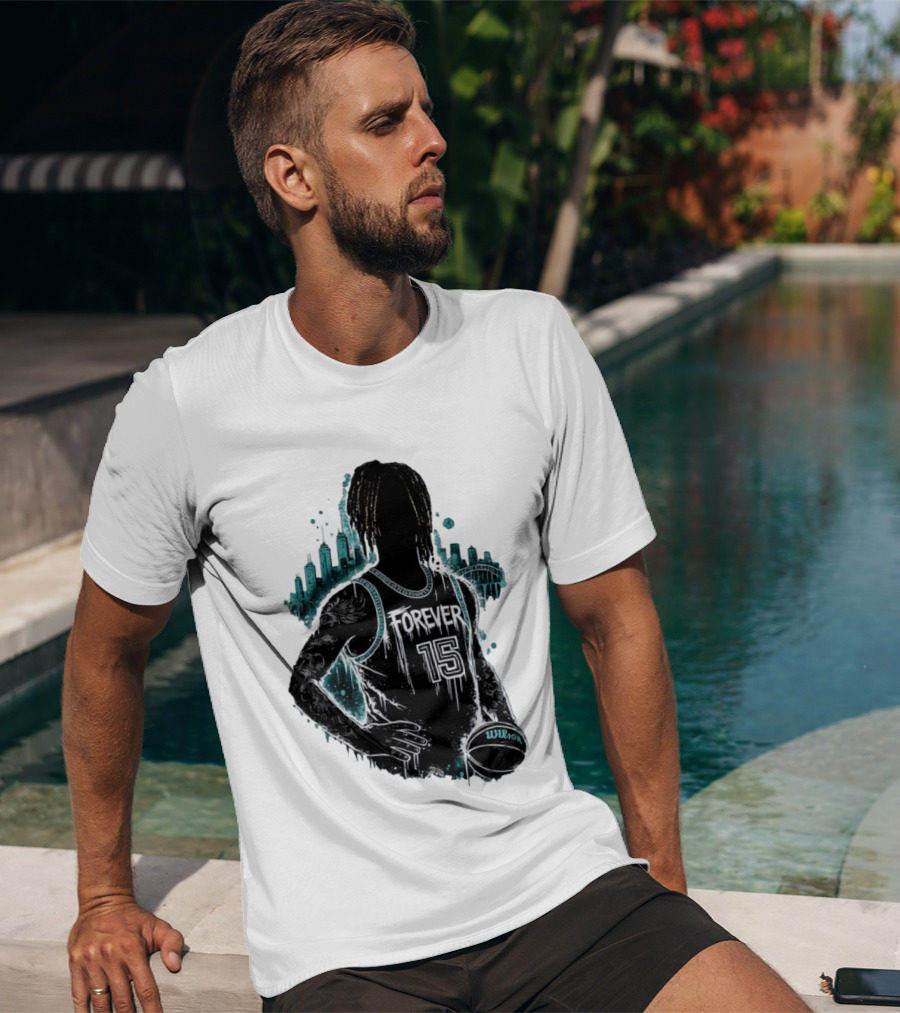 Brandon Clarke Forever 15 Memphis Grizzlies Basketball City Skyline Wilson T-Shirt