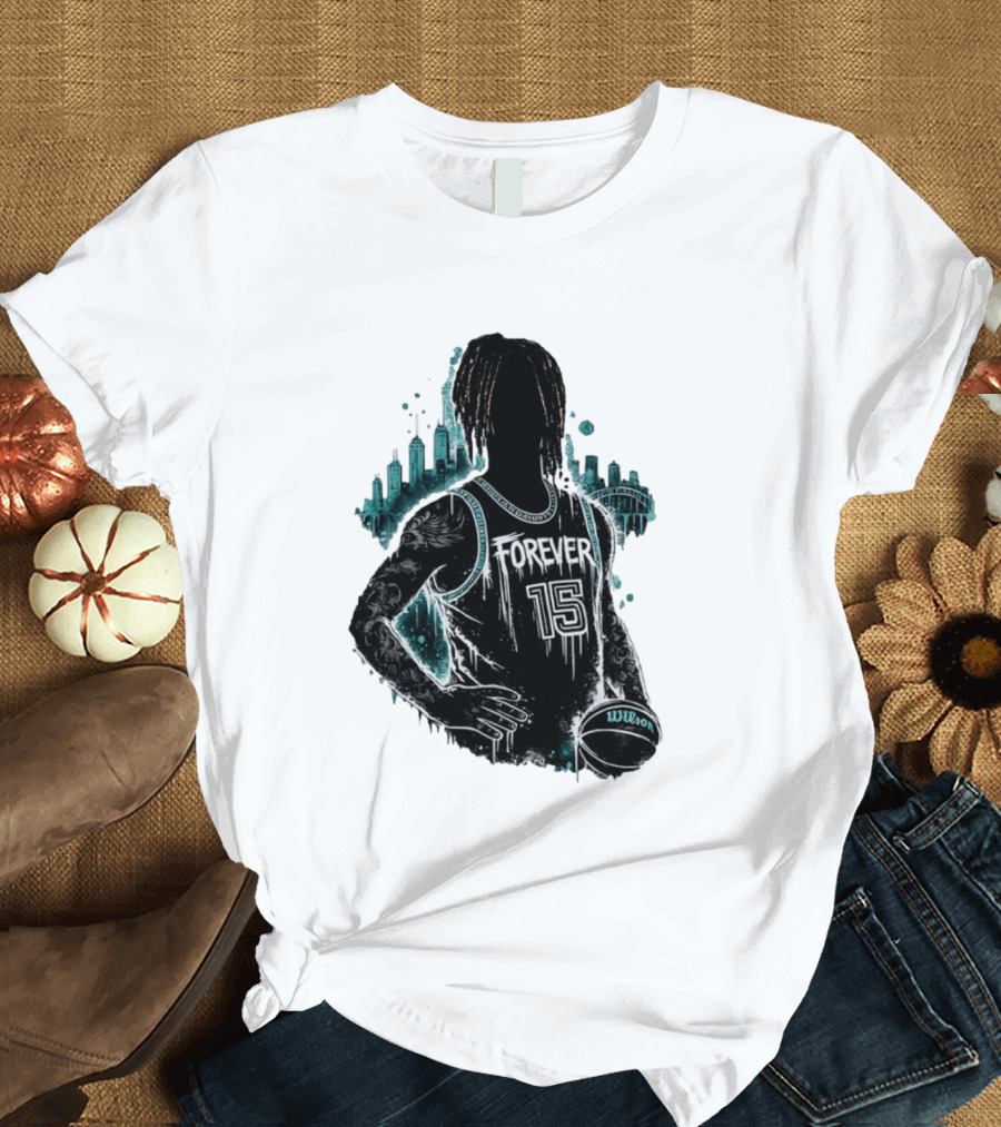 Brandon Clarke Forever 15 Memphis Grizzlies Basketball City Skyline Wilson T-Shirt