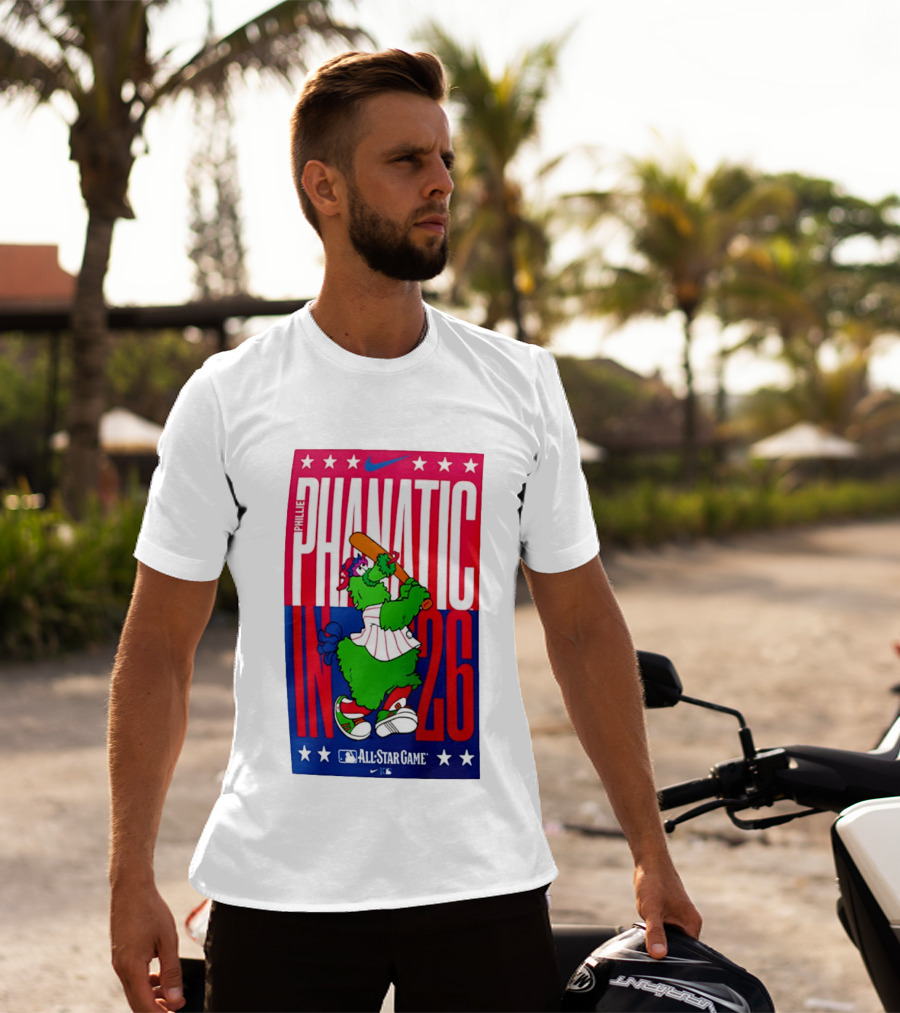 Phillie Phanatic MLB All Star Game 2026 Nike T-Shirt