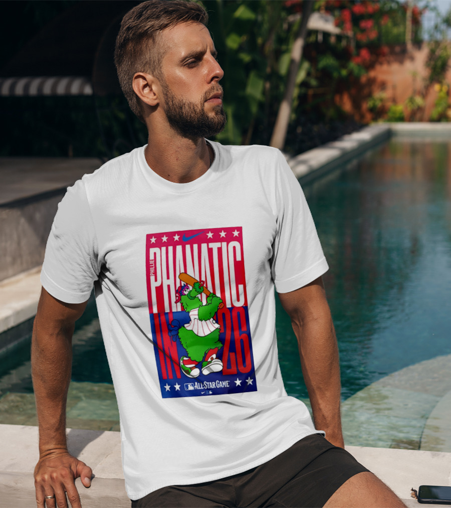 Phillie Phanatic MLB All Star Game 2026 Nike T-Shirt