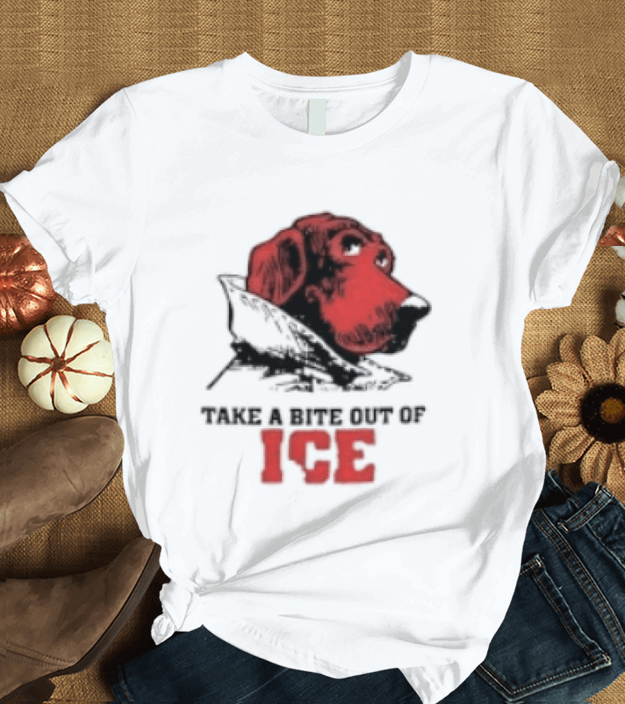McGruff The Crime Dog Take A Bite Out Of ICE Cops Aren't Your Friend T-Shirt