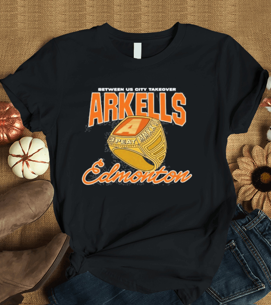 Arkells Between Us City Takeover 3 Peat Edmonton May 15 2026 T-Shirt