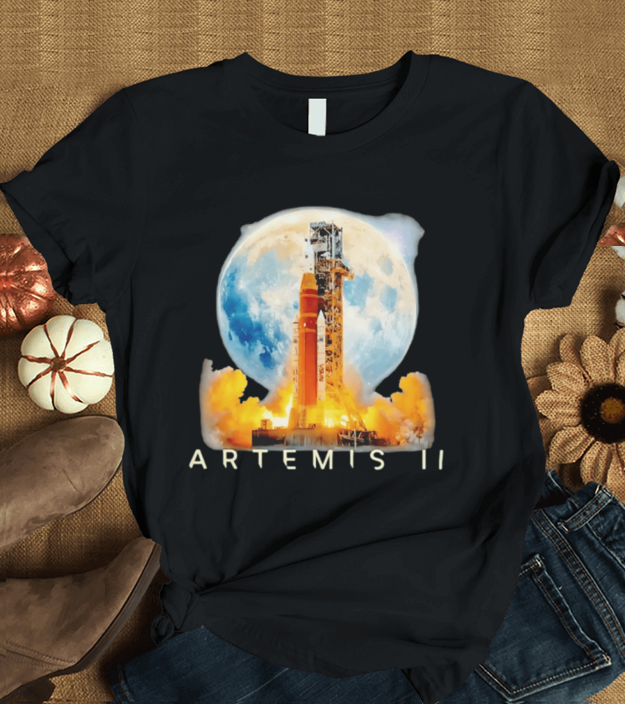 Artemis II Moon Mission NASA Rocket Launch 2026 T-Shirt