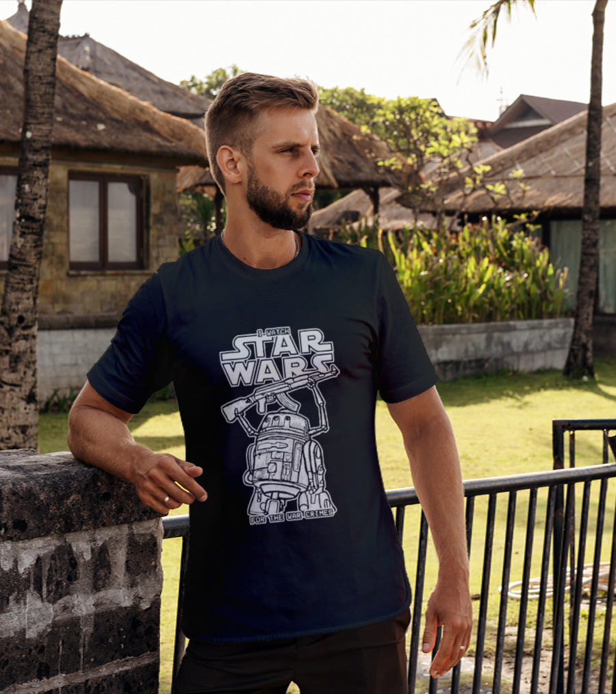 Star Wars Inspired Humor War Crimes T-Shirt