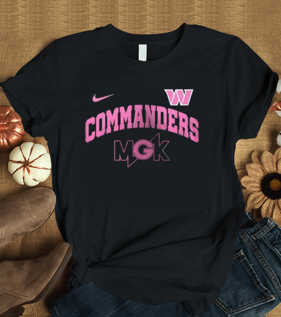 Nike MGK Washington Commanders Collaboration T-Shirt