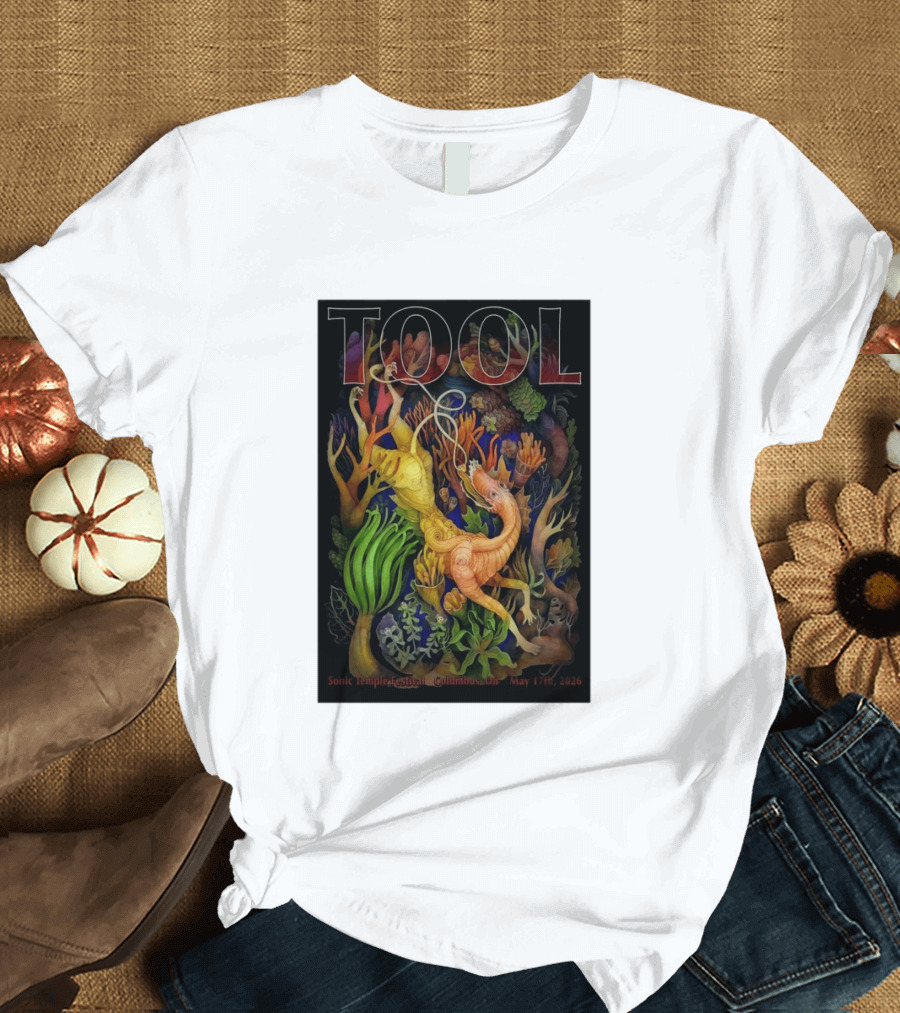 Tool Sonic Temple Festival Columbus OH May 17th 2026 T-Shirt