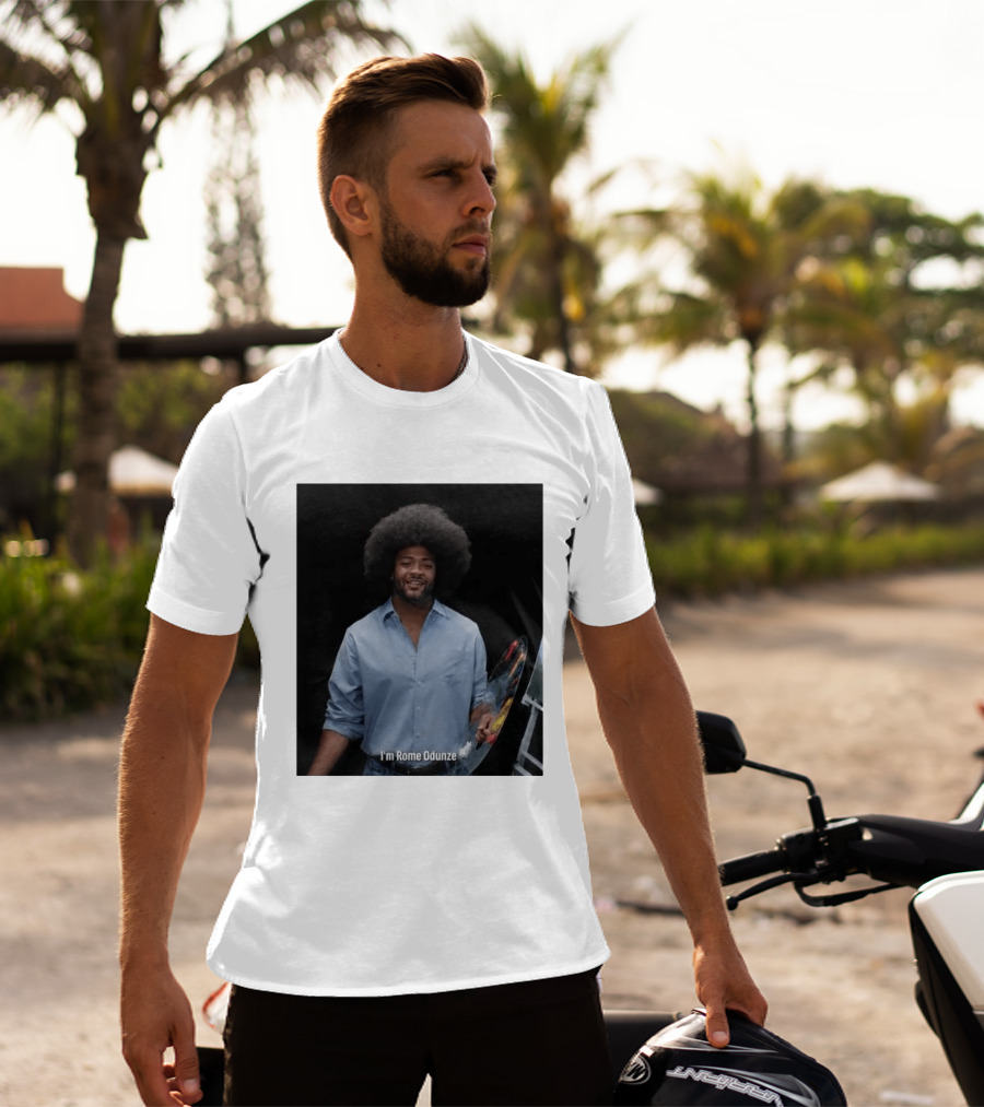 I'm Rome Odunze With Bob Ross Style Transformation T-Shirt