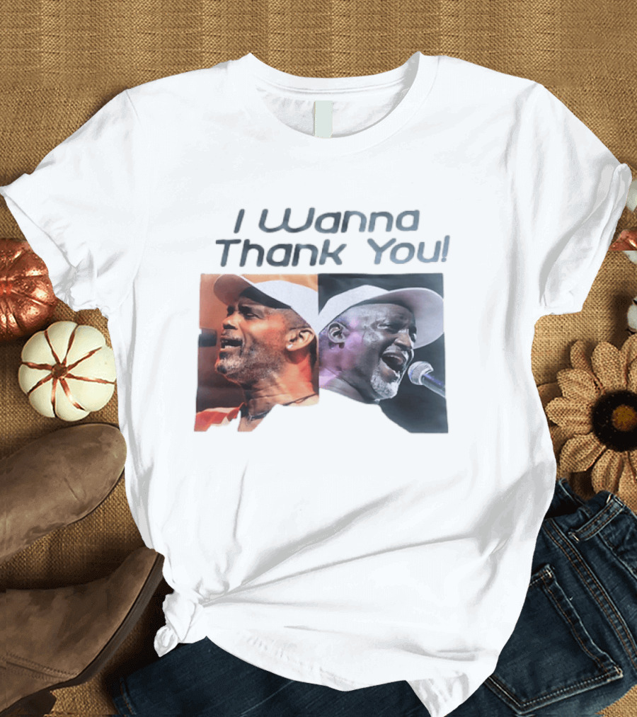 I Wanna Thank You Frankie Beverly Soul Music Legend Live Performance T-Shirt
