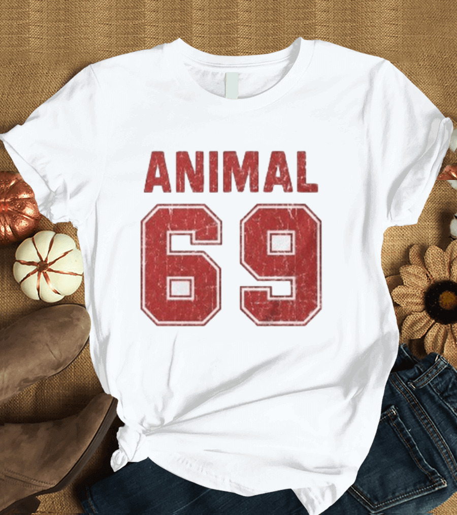Justin Bieber Animal 69 Retro Jersey T-Shirt