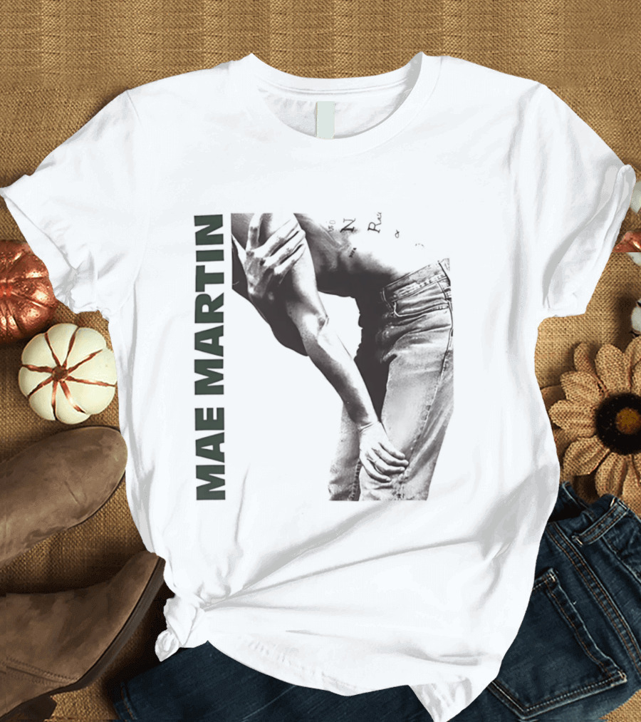 Mae Martin Dynamic Pose With Hands On Thighs T-Shirt