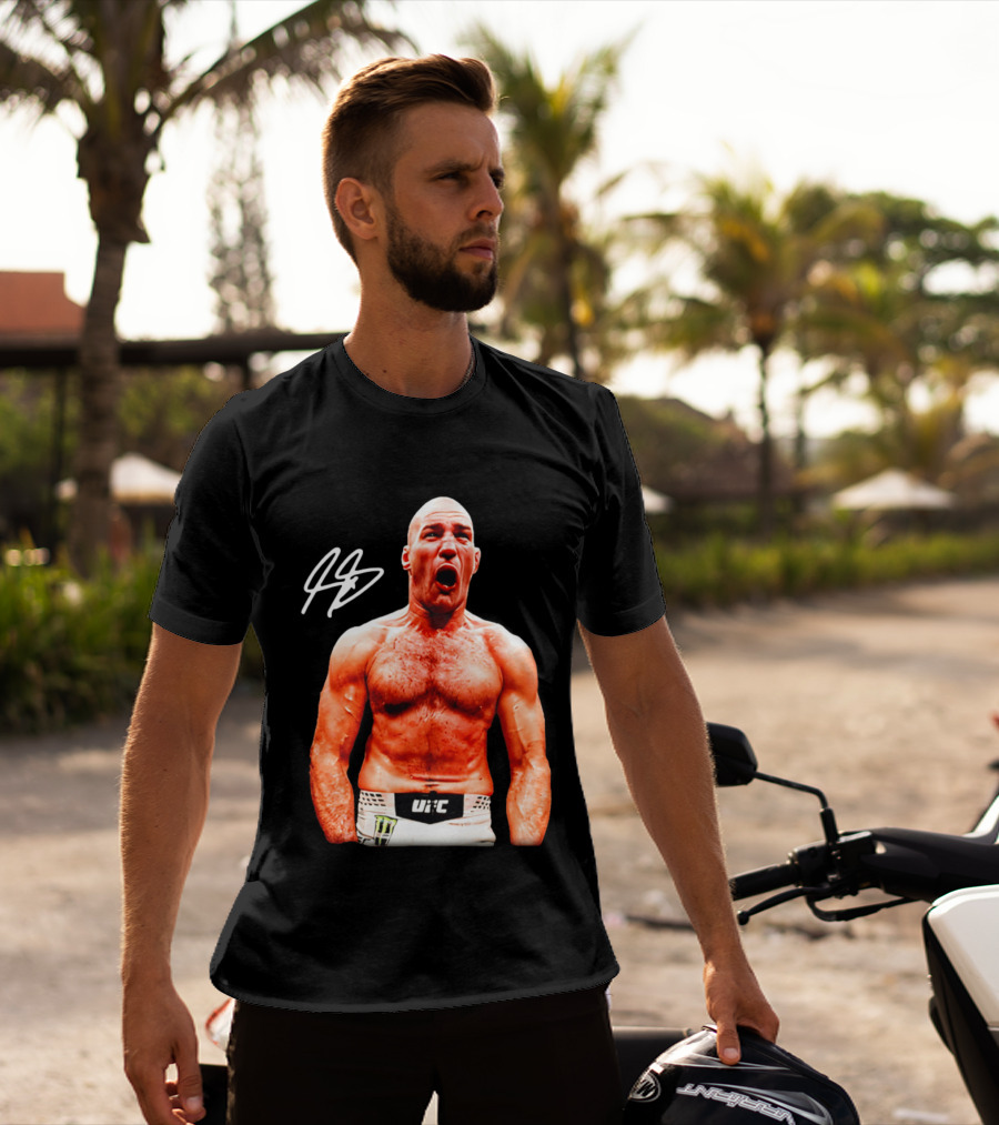 Strickland UFC Fighter Underdog Signature T-Shirt