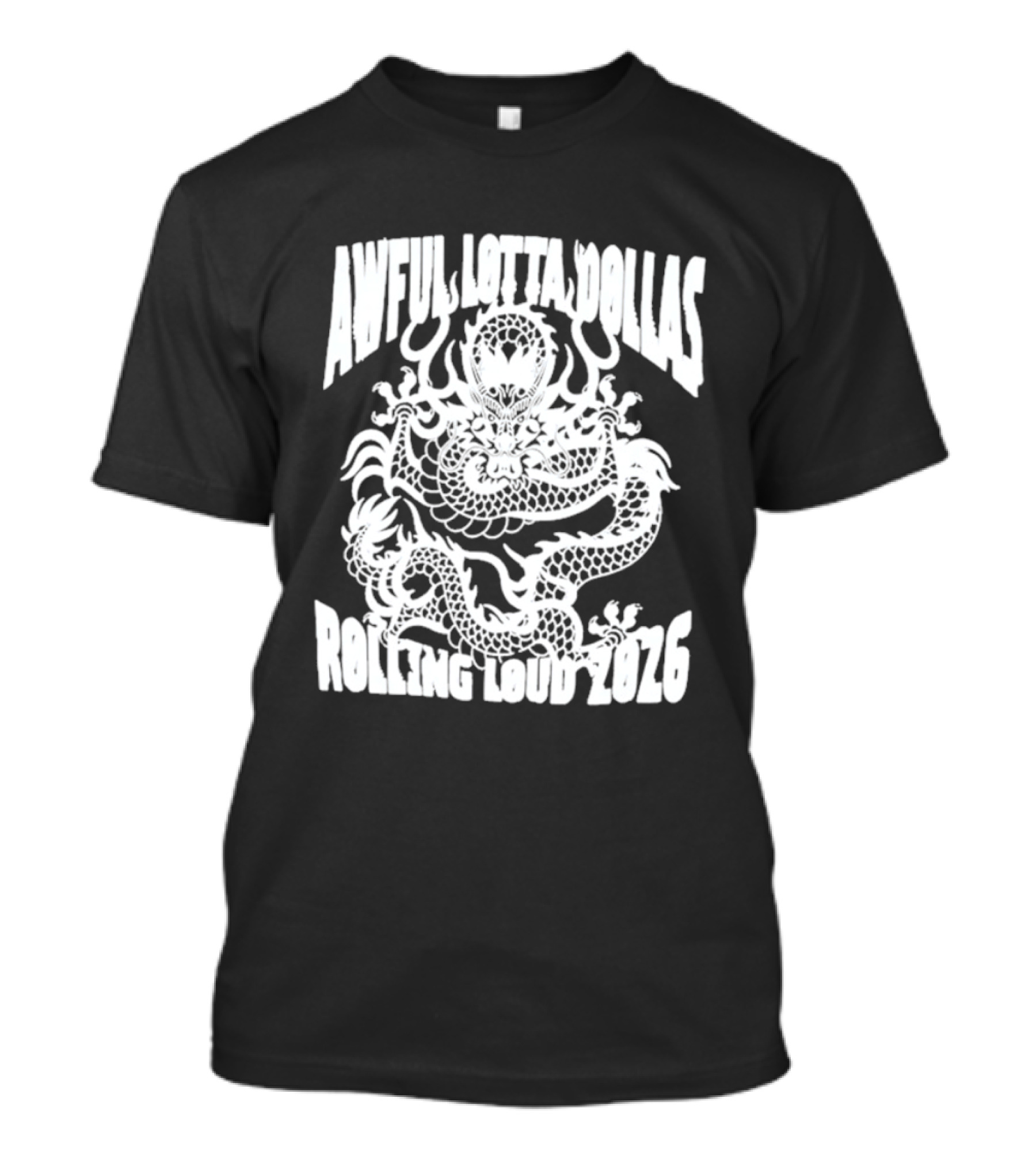 Awful Lotta DØllas Rolling Loud 2026 Dragon T-Shirt
