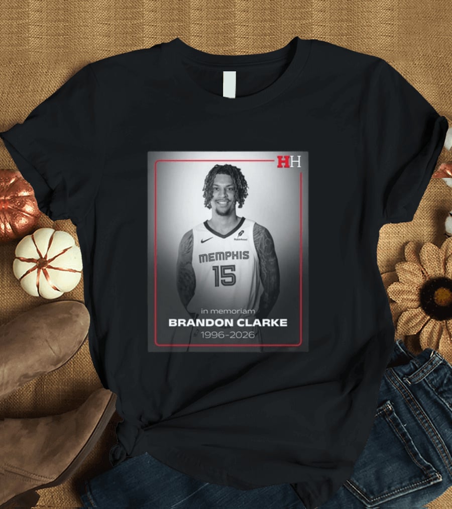 In Memoriam Brandon Clarke 1996 2026 Memphis 15 T-Shirt
